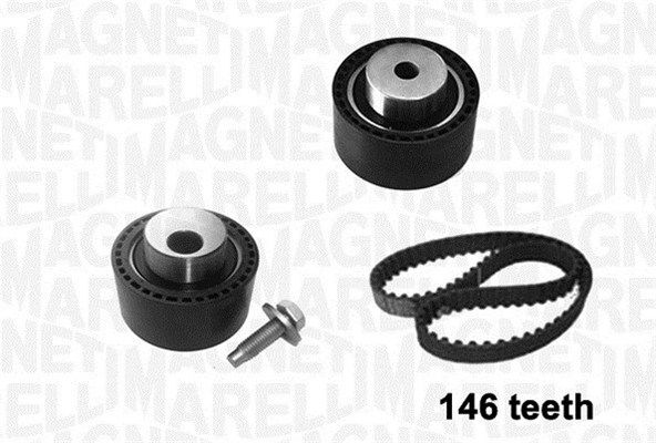 MAGNETI MARELLI Комплект ремня ГРМ 341305870000